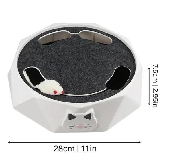 Jouet Interactif Pour Chats Avec Souris Mobile