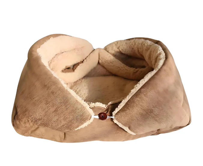 Lit Douillet Et Couverture 2-en-1 Pour Chats