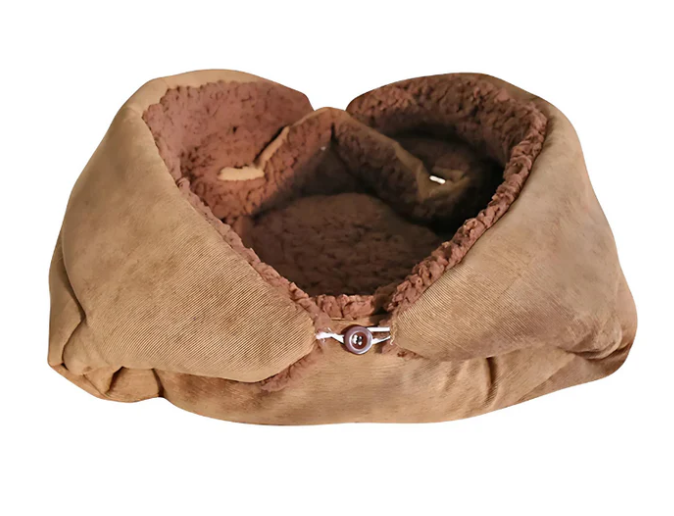 Lit Douillet Et Couverture 2-en-1 Pour Chats