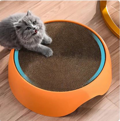 Lit Multifonction Pour Chat Avec Surface À Gratter Et Coussin De Repos