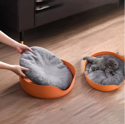 Lit Multifonction Pour Chat Avec Surface À Gratter Et Coussin De Repos