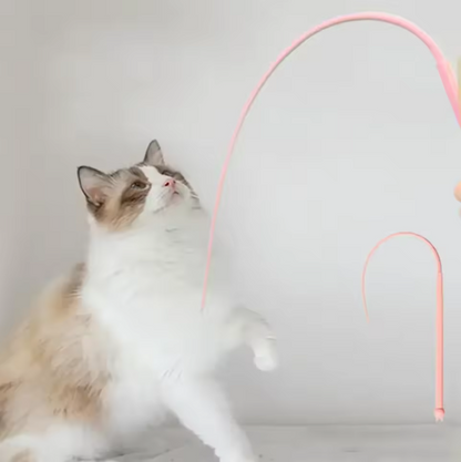 Ensemble De 2 – Baguette De Jeu Flexible Pour Chats – Divertissement Interactif