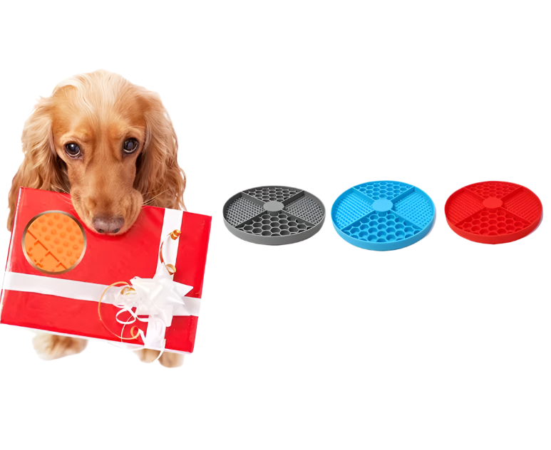 Matelas en Silicone pour Chiens pour une Alimentation Lente