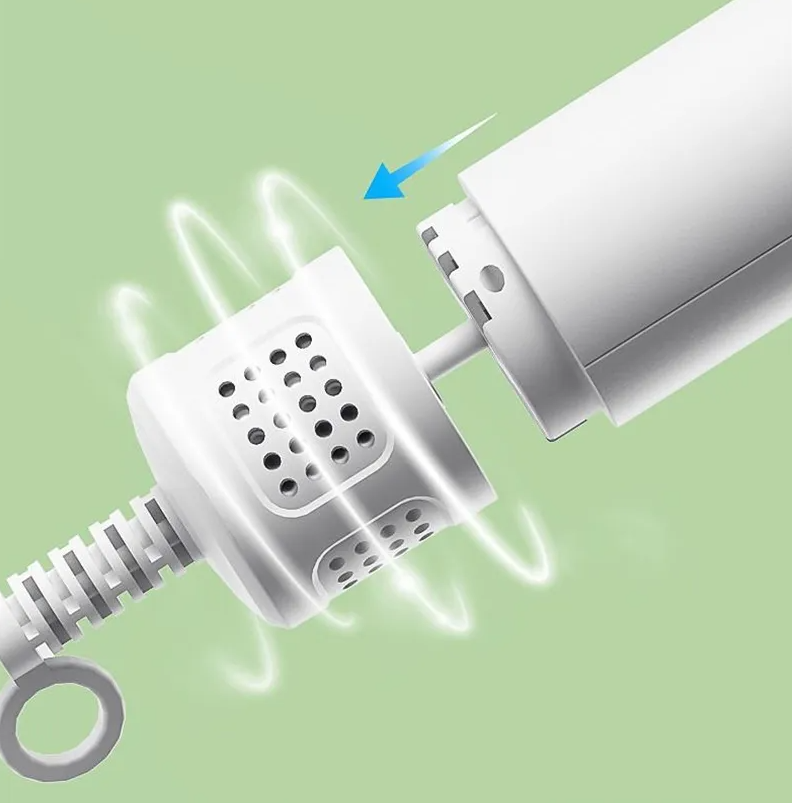Sèche - Cheveux avec Écran Digital - Contrôle Intelligent de la Température pour un Séchage Rapide et en Douceur