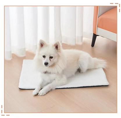Couverture Auto-réchauffante pour Animaux de Compagnie - Tapis Chauffant Douillet pour Chats Chiens