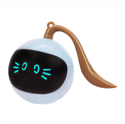 Jouet Interactif pour Chats avec Lumières Led - Jouet en Forme de Boule pour Chats