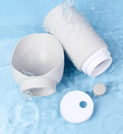 Bouteille D' Eau de Voyage avec Écuelle Dépliable