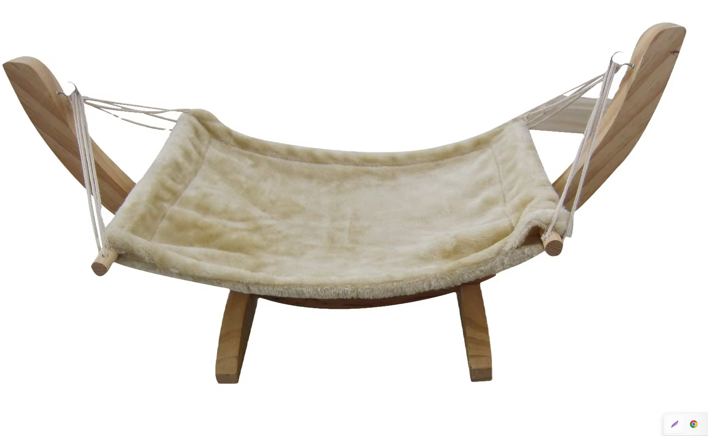 Hamac pour Chats - Housse Douce pour Lit en Bois pour Chats , Lavable et Résistante