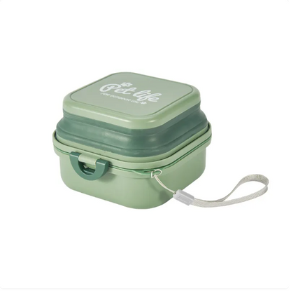 Boîte de Soins en Silicone pour Animaux Domestiques - Boîte de Rangement Pratique pour les Articles pour Animaux