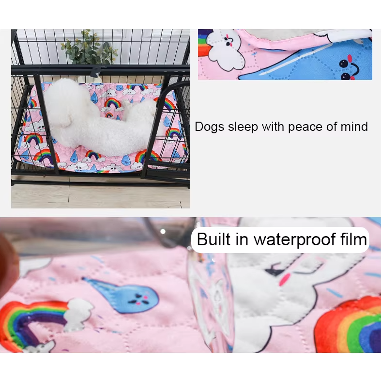 Couverture Colorée pour Animaux de Compagnie - Tapis Doux et Lavable pour Chiens et Chats