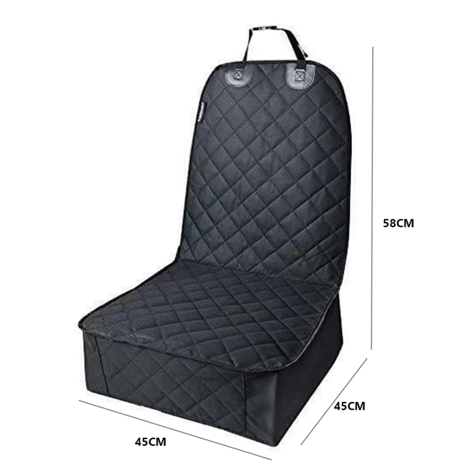 Protection de Siège avant Imperméable pour Chiens - Couverture de Siège de Voiture Antidérapante avec Protection contre les Éraflures