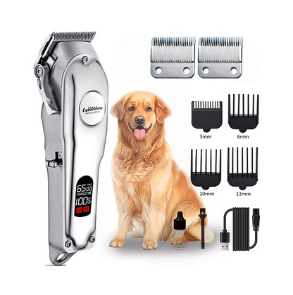 Tondeuse Professionnelle pour Animaux Domestiques - Tondeuse sans Fil pour Chiens et Chats