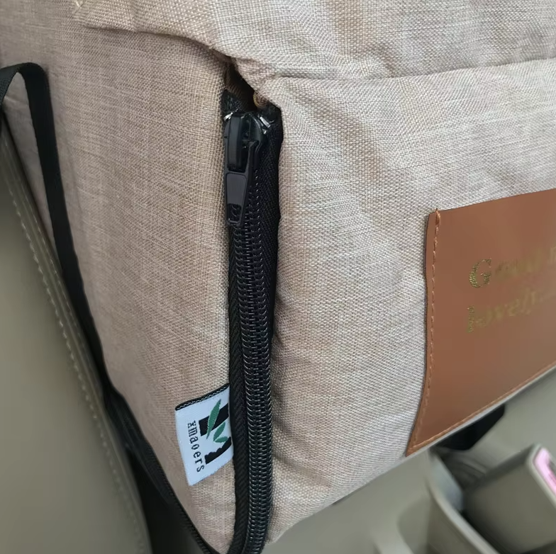 Siège pour Chien de Luxe pour la Voiture - Siège de Voiture Portable Rembourré avec Ceinture de Sécurité