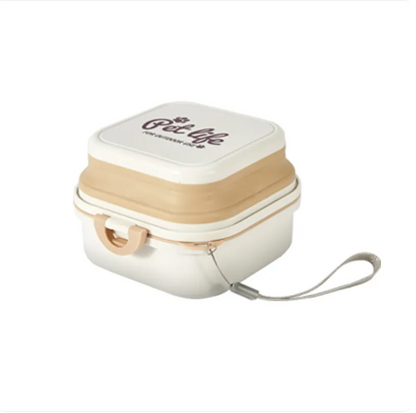 Boîte de Soins en Silicone pour Animaux Domestiques - Boîte de Rangement Pratique pour les Articles pour Animaux