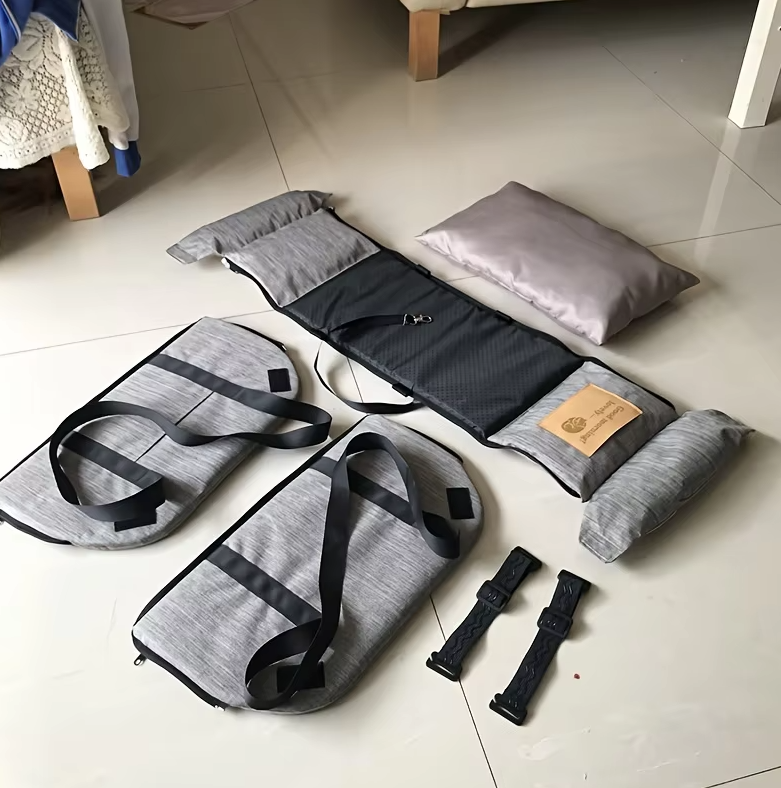 Siège pour Chien de Luxe pour la Voiture - Siège de Voiture Portable Rembourré avec Ceinture de Sécurité