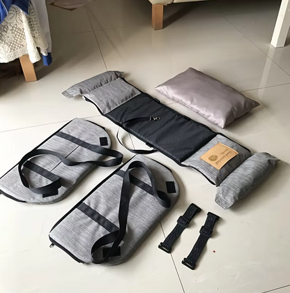 Siège pour Chien de Luxe pour la Voiture - Siège de Voiture Portable Rembourré avec Ceinture de Sécurité