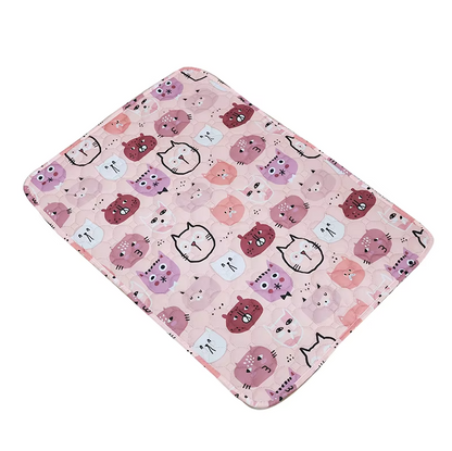 Couverture Colorée pour Animaux de Compagnie - Tapis Doux et Lavable pour Chiens et Chats