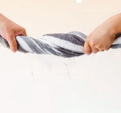 Peignoir pour Chien en Microfibre - Super Absorbant et Doux pour un Séchage Rapide après le Bain