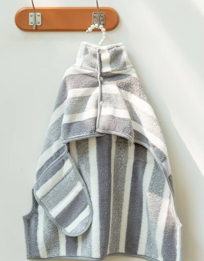 Peignoir pour Chien en Microfibre - Super Absorbant et Doux pour un Séchage Rapide après le Bain