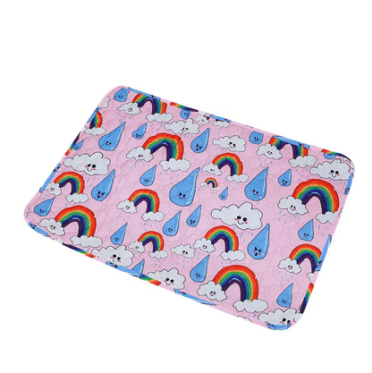 Couverture Colorée pour Animaux de Compagnie - Tapis Doux et Lavable pour Chiens et Chats