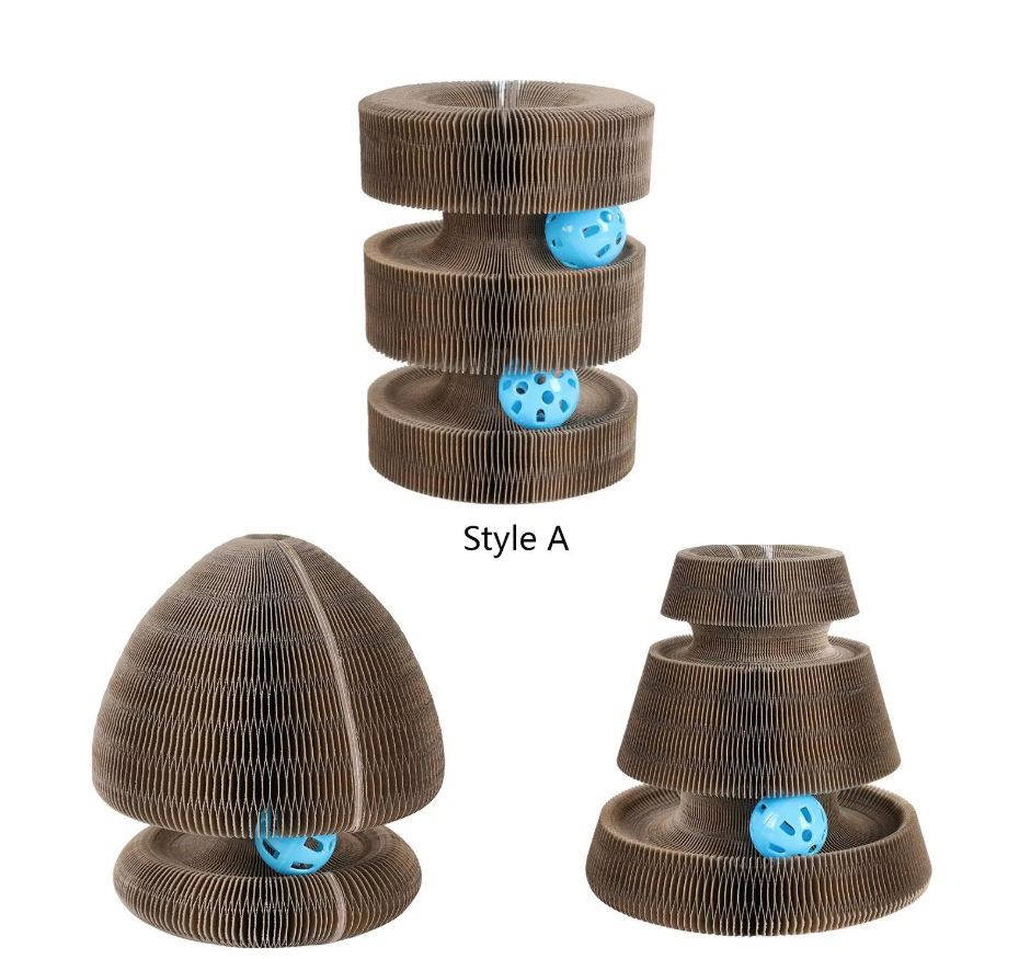 Jouets à Griffer pour Chats Tours - avec Balle Interactive pour S' Amuser à Griffer dans Différents Styles