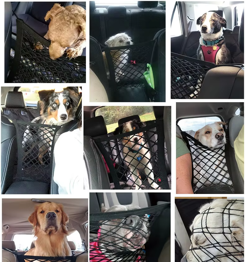 Sac de Rangement en Filet pour Voiture - Pratique pour L' Intérieur de la Voiture