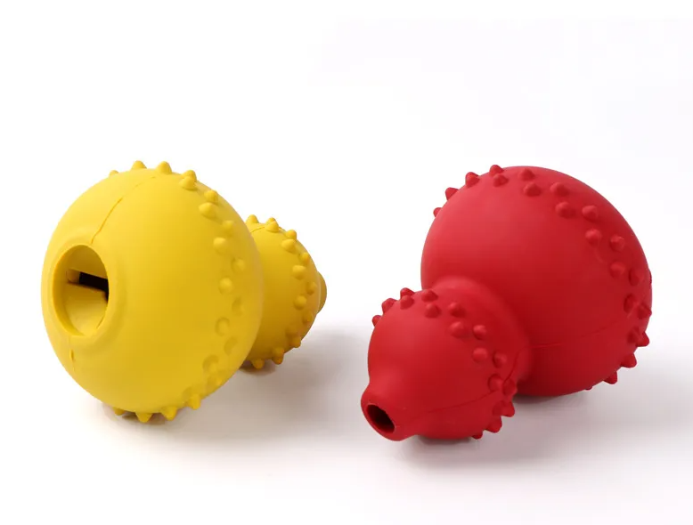 Jouets pour Chiens avec Distributeur de Friandises - Jouets Interactifs à Mâcher pour Chiens