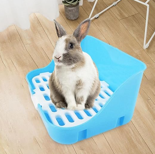 La Litière en Plastique avec Grille D' Aération - Pratique et Facile à Nettoyer