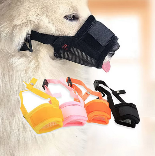 Muselière en Filet pour Chiens - Confortable et Respirante pour les Chiens
