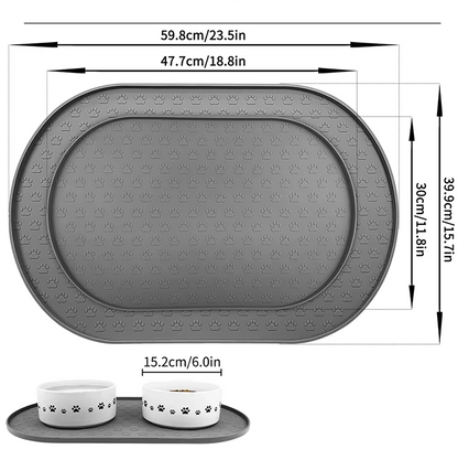 Set de Tapis pour Chien avec Surface Antidérapante