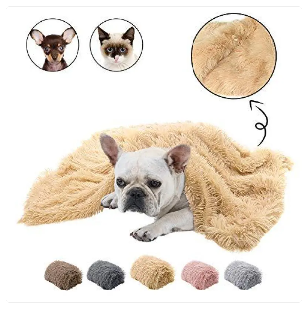 Couverture Douillette pour Chiens et Chats - Douce et Chaude pour un Plus Grand Confort