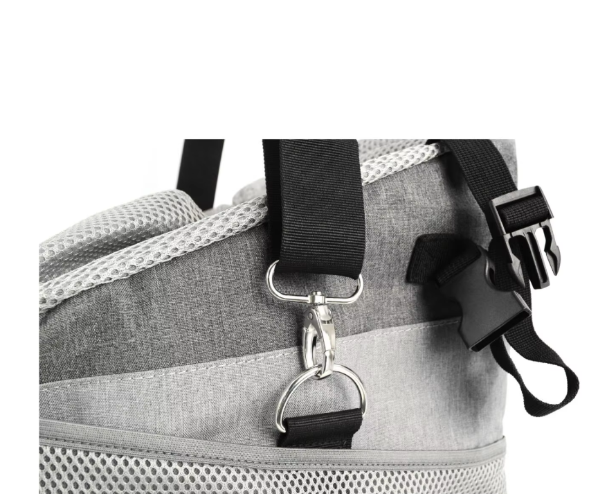 Caisse de Transport pour Chien en Voiture - Sac de Transport pour Chien Compact et Sûr avec Structure Solide