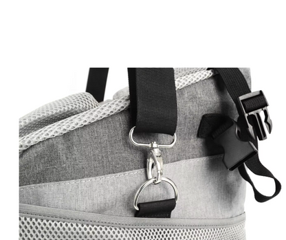 Caisse de Transport pour Chien en Voiture - Sac de Transport pour Chien Compact et Sûr avec Structure Solide
