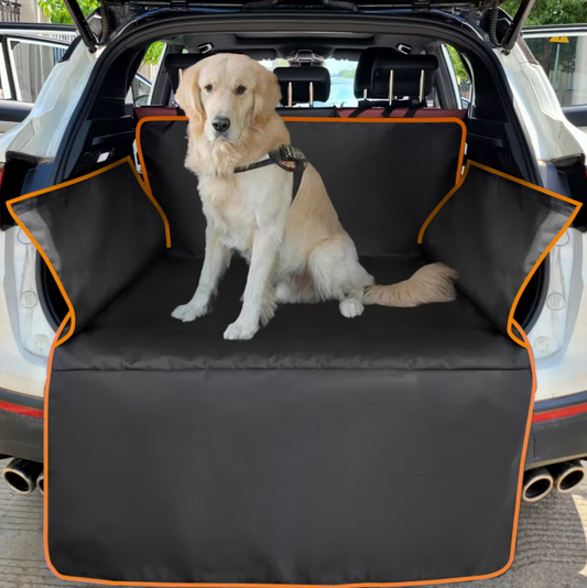Couverture de Coffre Étanche pour Chiens - Couverture de Protection Antidérapante pour Voiture avec Protection Latérale