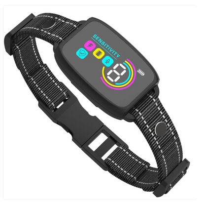Collier De Dressage Pour Chien Avec Télécommande - 8 Niveaux De Sensibilité Vibration Mode Choc