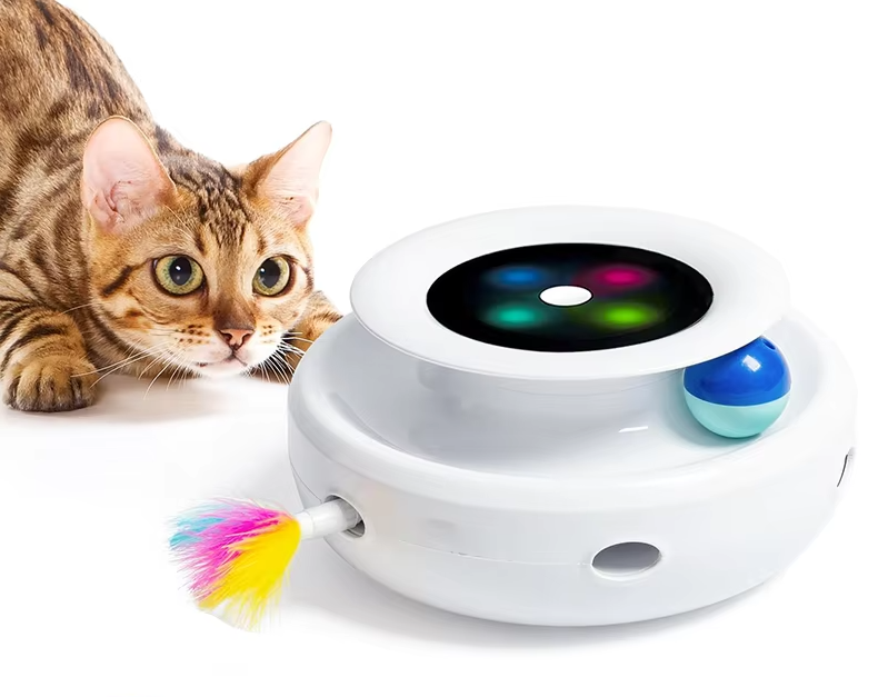 Jouet Interactif pour Chats avec Mouvement Led - Lumière