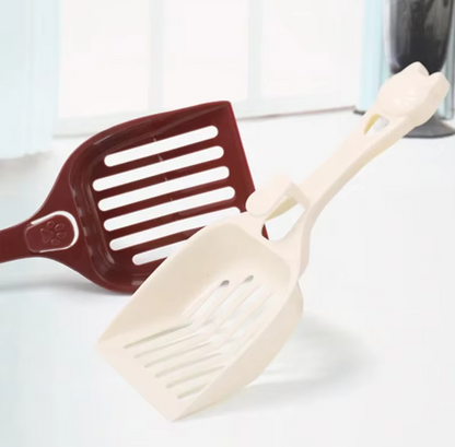 Pelle à Litière pour Chat avec Design Tête de Chat - Pelle Pratique pour la Litière du Chat