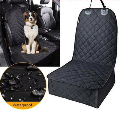 Protection de Siège avant Imperméable pour Chiens - Couverture de Siège de Voiture Antidérapante avec Protection contre les Éraflures