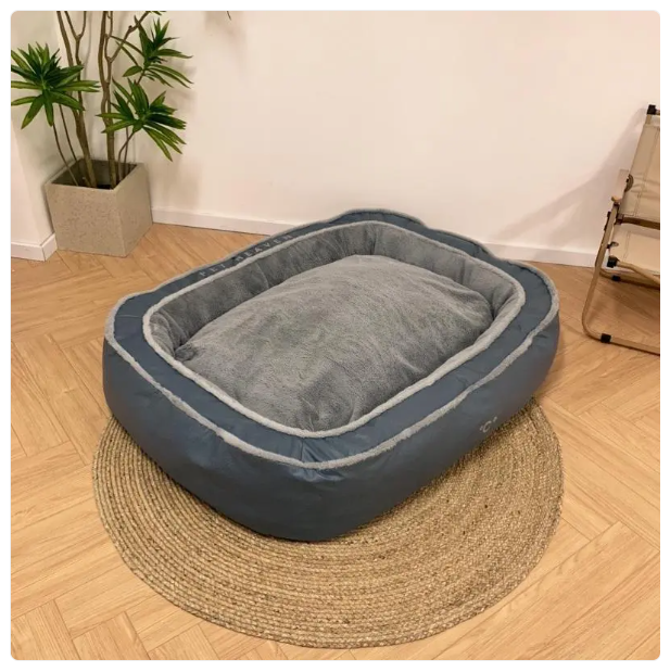 Lit pour Chien à Bords Hauts - Lit Confortable pour Animaux Domestiques au Design Moderne