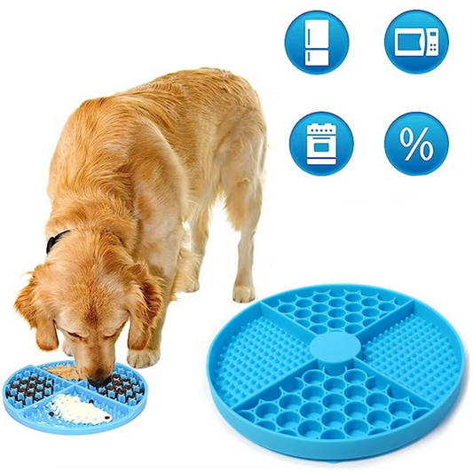 Matelas en Silicone pour Chiens pour une Alimentation Lente