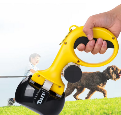 Distributeur de Sacs à Déjections Canines avec Poignée de Transport - Pratique pour les Promenades