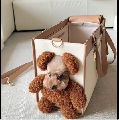 Sac à Main Élégant pour Animaux Domestiques - Sac de Transport Portable pour Petits Chiens et Chats