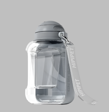 Bouteille 2 en 1 pour Chiens - Bouteille D' Eau avec Gamelle pour les Déplacements