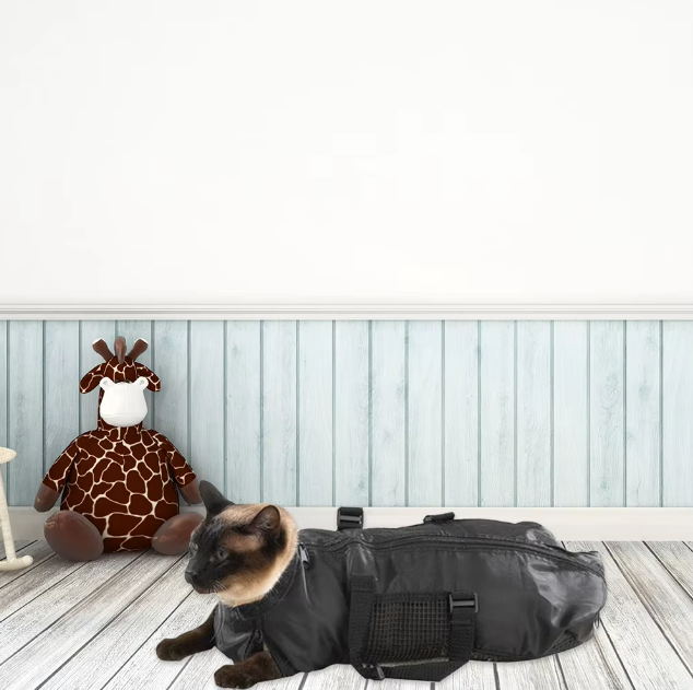 Sac De Toilettage Pour Chats Pour Couper Les Griffes Et Les Soigner - Confortable Et Sûr