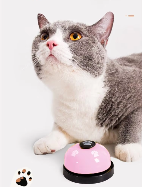 Sonnerie D' Entraînement pour Chiens - Cloche Interactive de Communication et de Nourriture