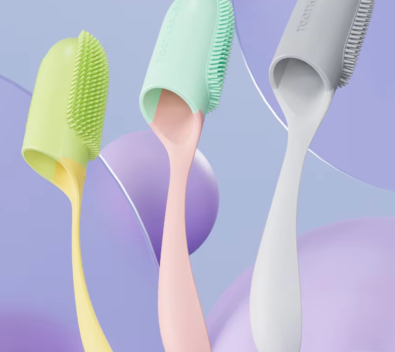 Brosse à Dents - Brosse Tpr Douce pour une Hygiène Buccale Approfondie et un Nettoyage de la Langue