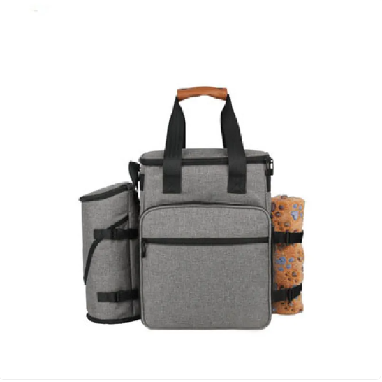 Sac Pour Chien Pratique Pour Les Voyages - Multifonctionnel Avec Des Compartiments Pour Les Jouets Et La Nourriture