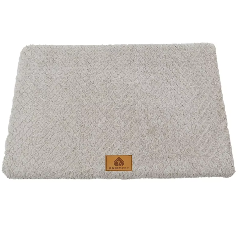 Lit Orthopédique pour Chiens - Tapis Moelleux pour Chiens et Chats