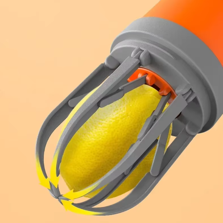 Ramasseur de Déjections Canines Portable avec Support de Sac et Mécanisme à Un Bouton