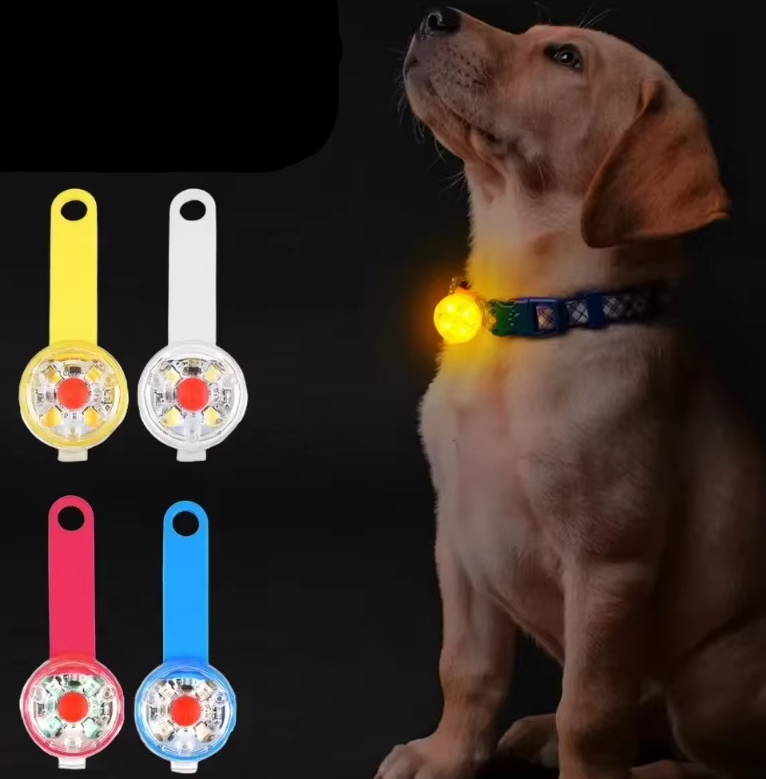 Lumière de Marque pour Chien - Lumière de Sécurité Étanche Rechargeable pour Chiens Chats